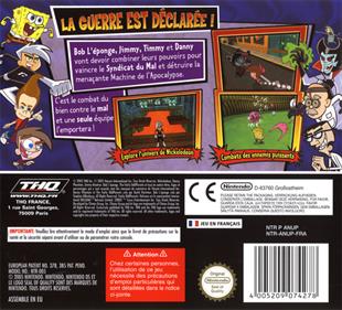 Nicktoons Unite! - Box - Back Image