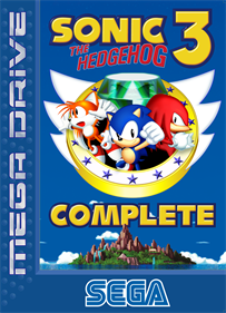 Sonic The Hedgehog 3 Complete - Box - Front Image