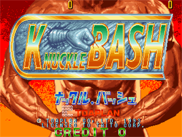 Knuckle Bash - Screenshot - Game Title Image