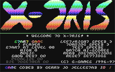 X-Tris - Screenshot - Game Title Image