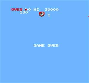 Vs. Super SkyKid - Screenshot - Game Over Image