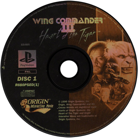 Wing Commander III: Heart of the Tiger - Disc Image