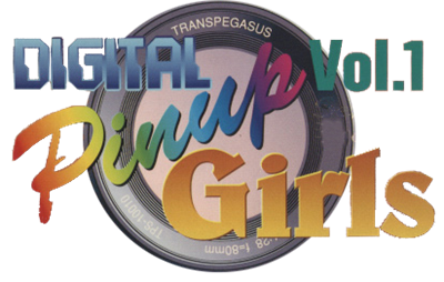 Digital Pinup Girls: Vol. 1 - Clear Logo Image