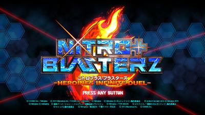 Nitroplus Blasterz: Heroines Infinite Duel - Screenshot - Game Title Image