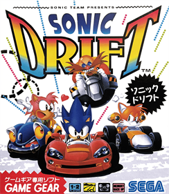 Sonic Drift - Box - Front Image