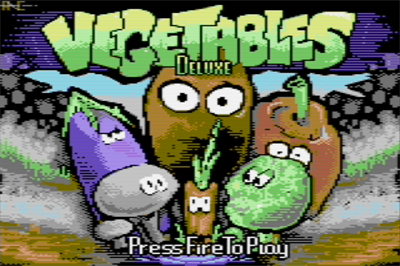 Vegetables Deluxe - Screenshot - Game Title Image