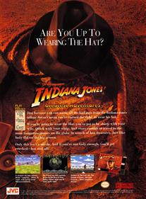 Indiana Jones' Greatest Adventures - Advertisement Flyer - Front Image