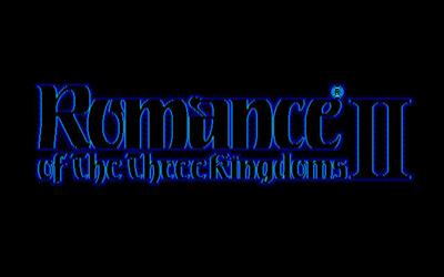 Romance of the Three Kingdoms II - Screenshot - Game Title Image