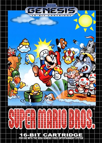 Super Mario Bros. - Fanart - Box - Front