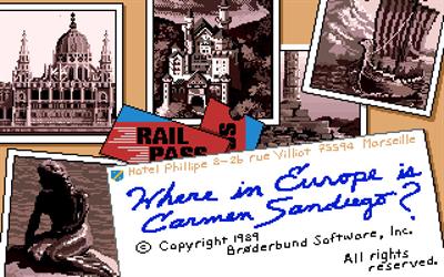 Where in Europe is Carmen Sandiego? - Screenshot - Game Title Image