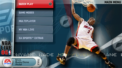 NBA Live 06 - Screenshot - Game Select Image