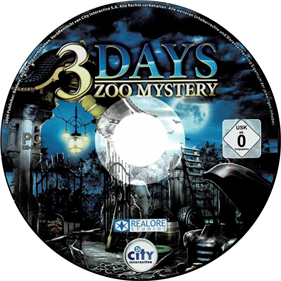 3 Days: Zoo Mystery - Disc Image