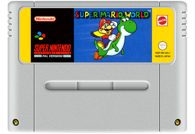 Super Mario World - Fanart - Cart - Front Image