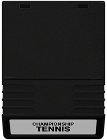 Championship Tennis - Cart - Front Image