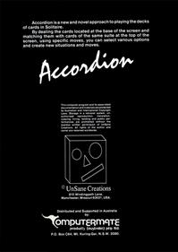 Accordion - Box - Back Image