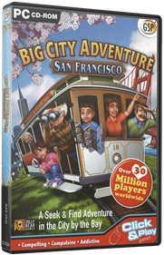 Big City Adventure: San Francisco - Box - 3D Image