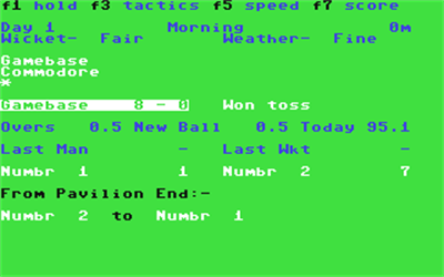 64 Cricket - Screenshot - Gameplay Image