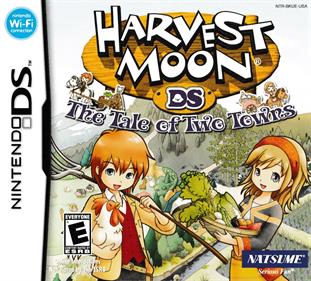 Harvest Moon DS: Tale of Two Towns - Box - Front Image