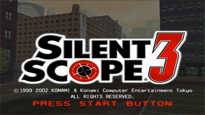 Silent Scope 3 - Screenshot - Game Title Image