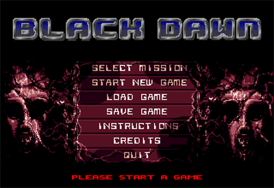 Black Dawn II - Screenshot - Game Title Image