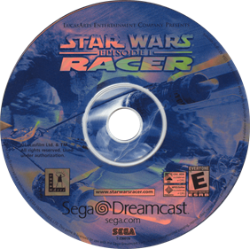 Star Wars: Episode I: Racer - Disc Image