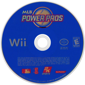 MLB Power Pros - Disc Image