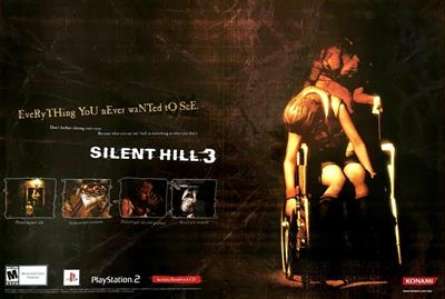Silent Hill 3 - Advertisement Flyer - Front Image