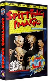 Spitting Image: The Computer Game - Box - 3D Image