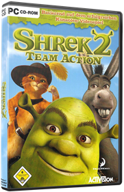 Shrek 2: Team Action - Box - 3D Image