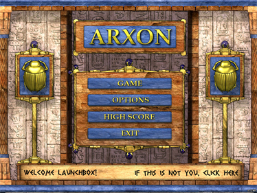 Arxon - Screenshot - Game Title Image