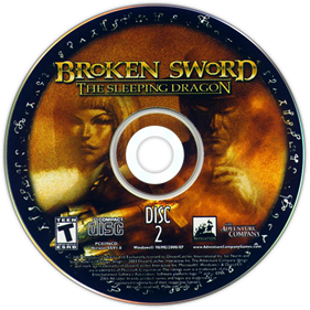 Broken Sword: The Sleeping Dragon - Disc Image