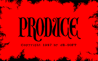 Produce - Screenshot - Game Title Image