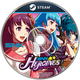 SNK Heroines: Tag Team Frenzy - Fanart - Disc Image