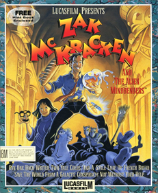 Zak McKracken and the Alien Mindbenders - Box - Front Image