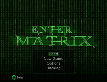 Enter the Matrix - Screenshot - Game Title Image