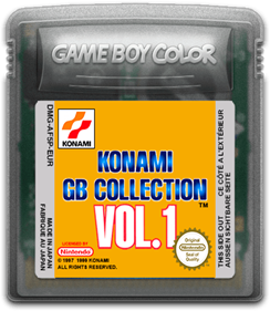 Konami GB Collection: Vol.1 - Fanart - Disc Image