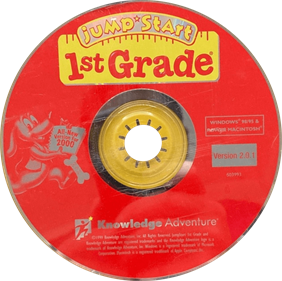 JumpStart 1st Grade (1995) - Disc Image