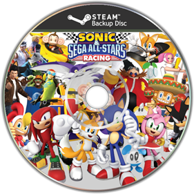 Sonic & SEGA All-Stars Racing - Fanart - Disc Image