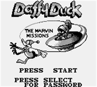 Daffy Duck - Screenshot - Game Title Image