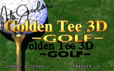 Golden Tee 3D Golf - Screenshot - Game Title Image