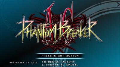 Phantom Breaker: Another Code - Screenshot - Game Title Image