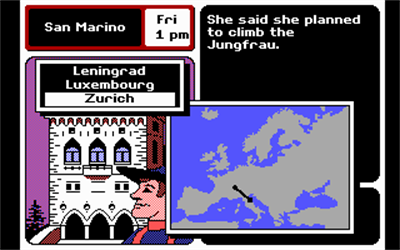 Where in Europe Is Carmen Sandiego? - Screenshot - Gameplay Image