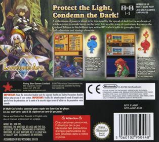 Luminous Arc - Box - Back Image