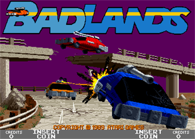 BadLands (Atari) - Screenshot - Game Title Image