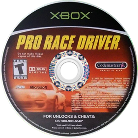 Pro Race Driver - Disc Image