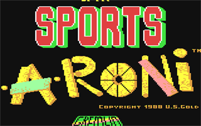 Sports-A-Roni - Screenshot - Game Title Image
