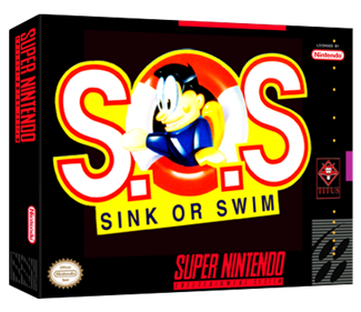 S.O.S: Sink or Swim - Box - 3D Image
