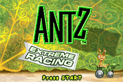 Antz Extreme Racing - Screenshot - Game Title Image