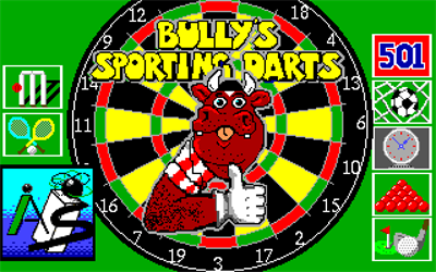 Bully's Sporting Darts - Screenshot - Game Title Image