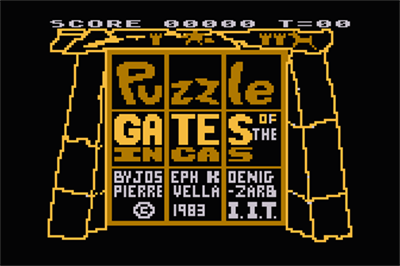 Gates of the Incas - Screenshot - Game Title Image